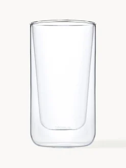 New blomus Tasses à macchiato double paroi Nero, 2 pièces