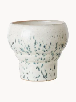 Discount HKLIVING Tasses artisanales en grès 70's, 2 élém. Tons beiges, blanc, bleu ciel