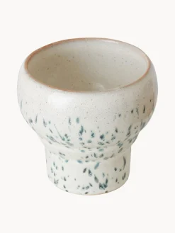 Discount HKLIVING Tasses artisanales en grès 70's, 2 élém. Tons beiges, blanc, bleu ciel