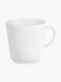 Discount Meissen Tasses artisanales en porcelaine Vitruv, 2 pièces Blanc