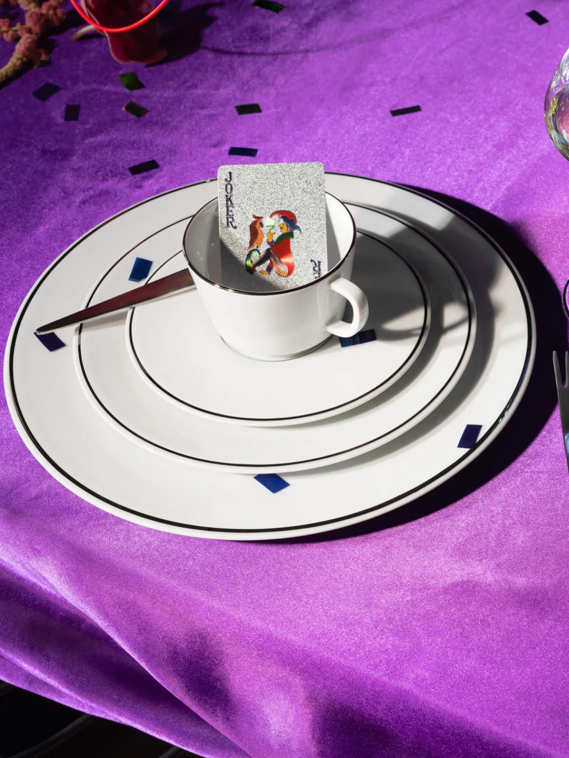 Clearance Meissen Tasses artisanales en porcelaine Vitruv, 2 pièces Blanc avec bord platine