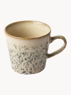 Sale HKLIVING Tasses artisanales 70's, 4 élém. Tons verts, tons beiges