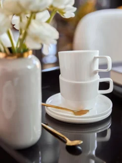 Online ASA Selection Tasses avec sous-tasses en porcelaine Oco, 6 élém.