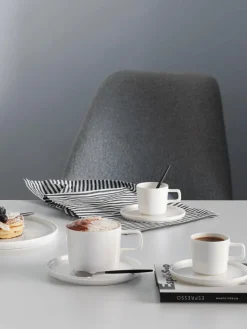 Online ASA Selection Tasses avec sous-tasses en porcelaine Oco, 6 élém.