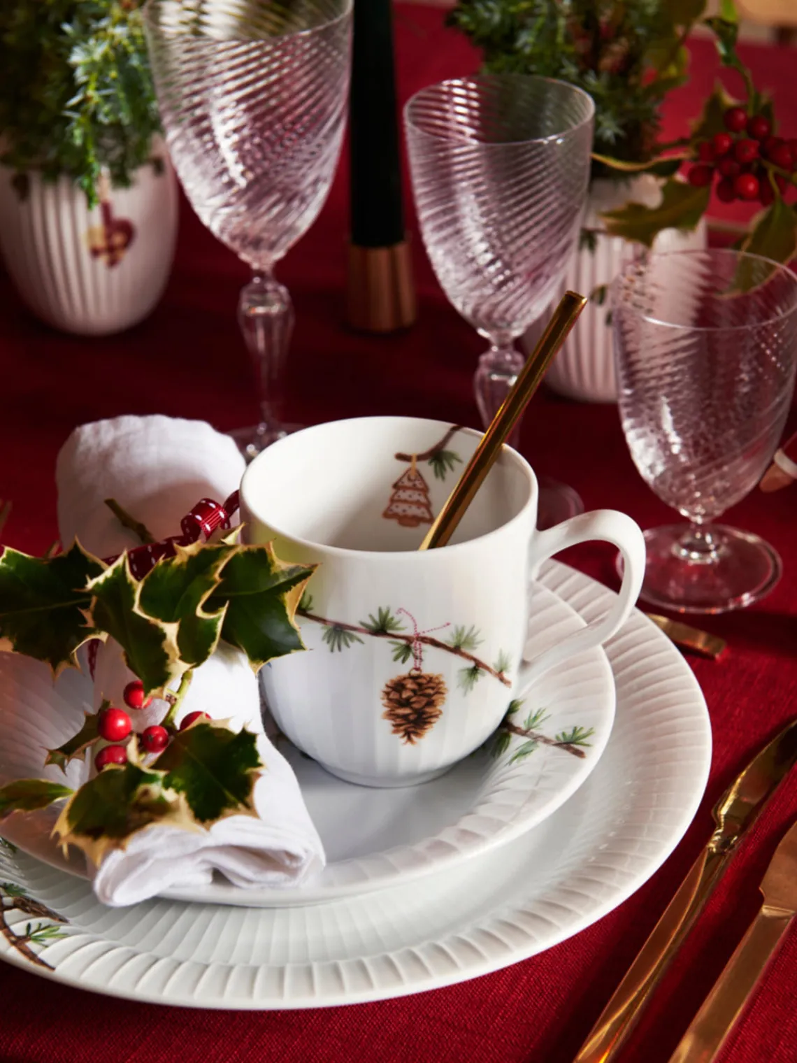 Online KÄHLER Tasses en porcelaine faites main Hammershøi, 2 élém.