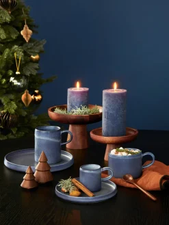 Clearance ASA Selection Tasses émaillées Gobi, 6 pièces Gris-bleu