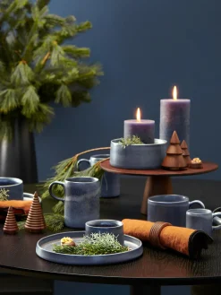 Clearance ASA Selection Tasses émaillées Gobi, 6 pièces Gris-bleu