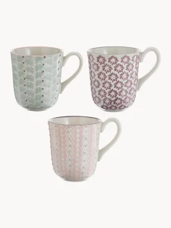 Hot Bloomingville Tasses maison de campagne Maya, 3 élém.