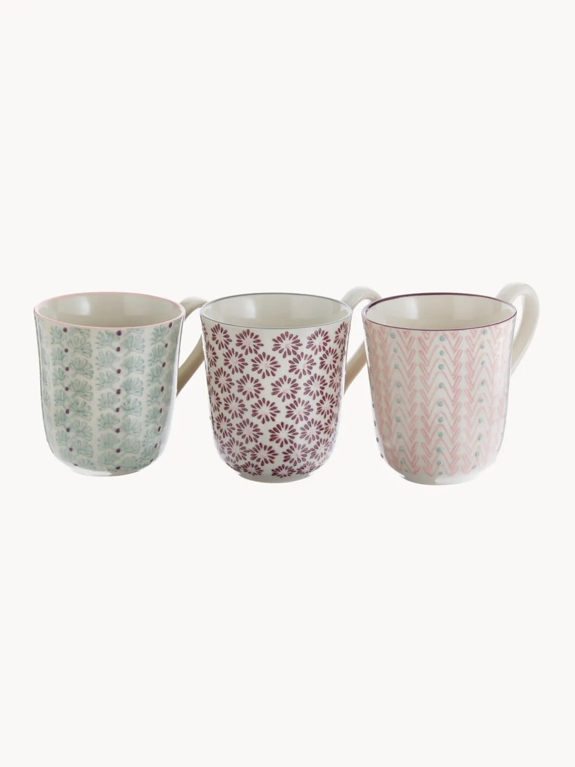 Hot Bloomingville Tasses maison de campagne Maya, 3 élém.
