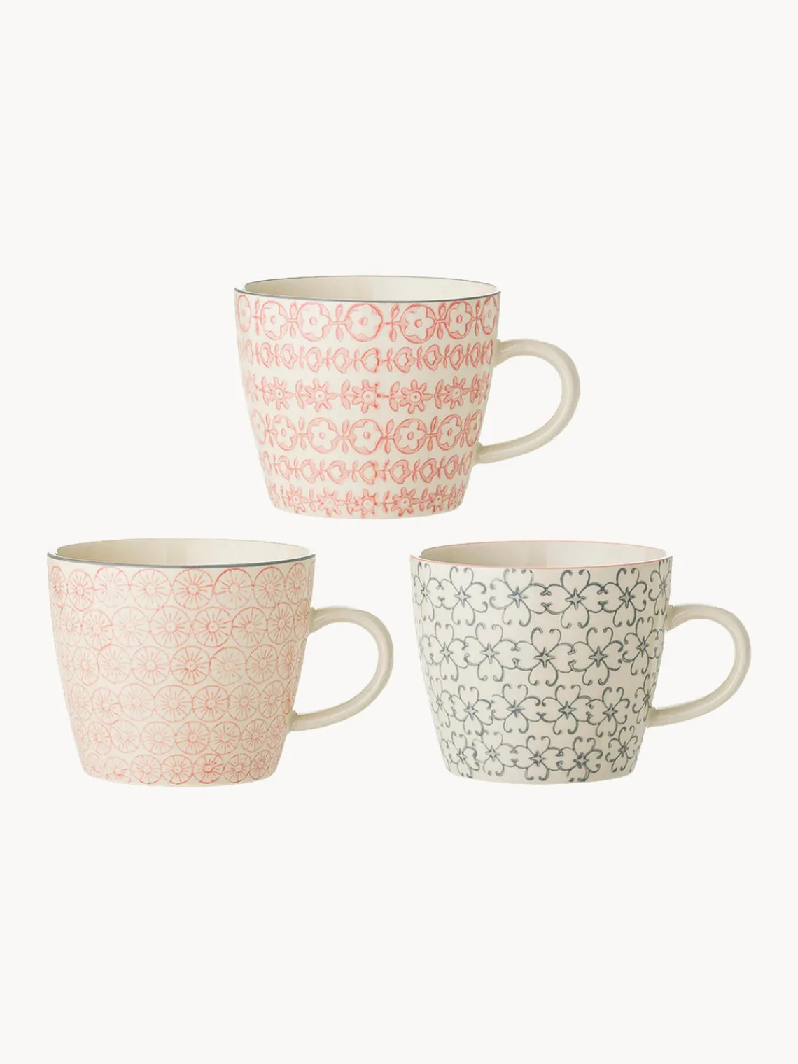 Online Bloomingville Tasses maison de campagne Cécile, 3 élém.