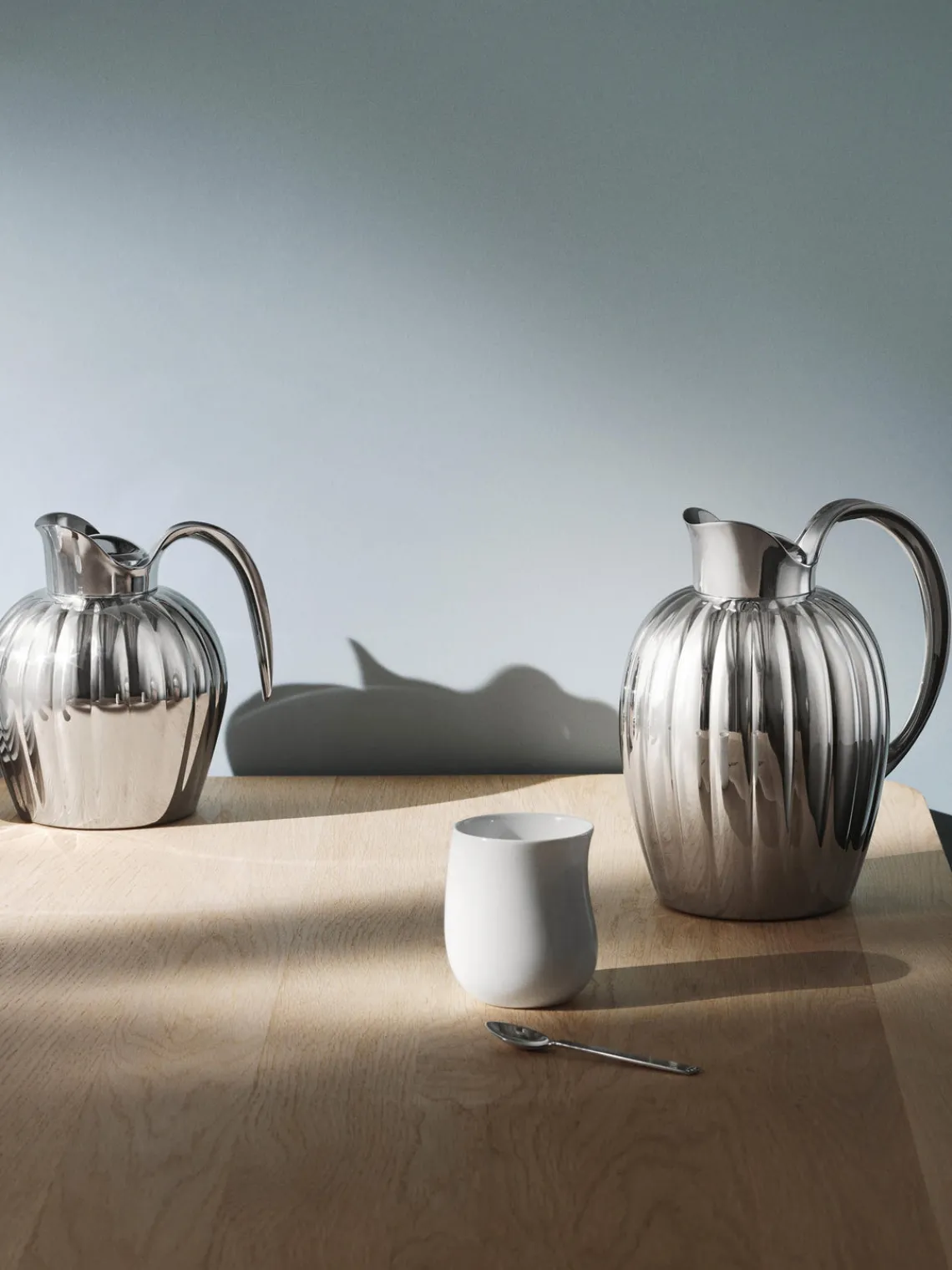New GEORG JENSEN Thermos en acier inoxydable Bernadotte, 1 L