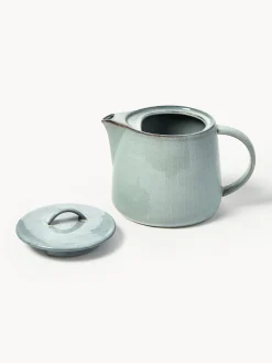 Discount Broste Copenhagen Théière artisanale Nordic Sea, 1 L Gris-bleu, chiné