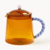 Fashion &k Amsterdam Théière en verre borosilicate Duet, 1 L
