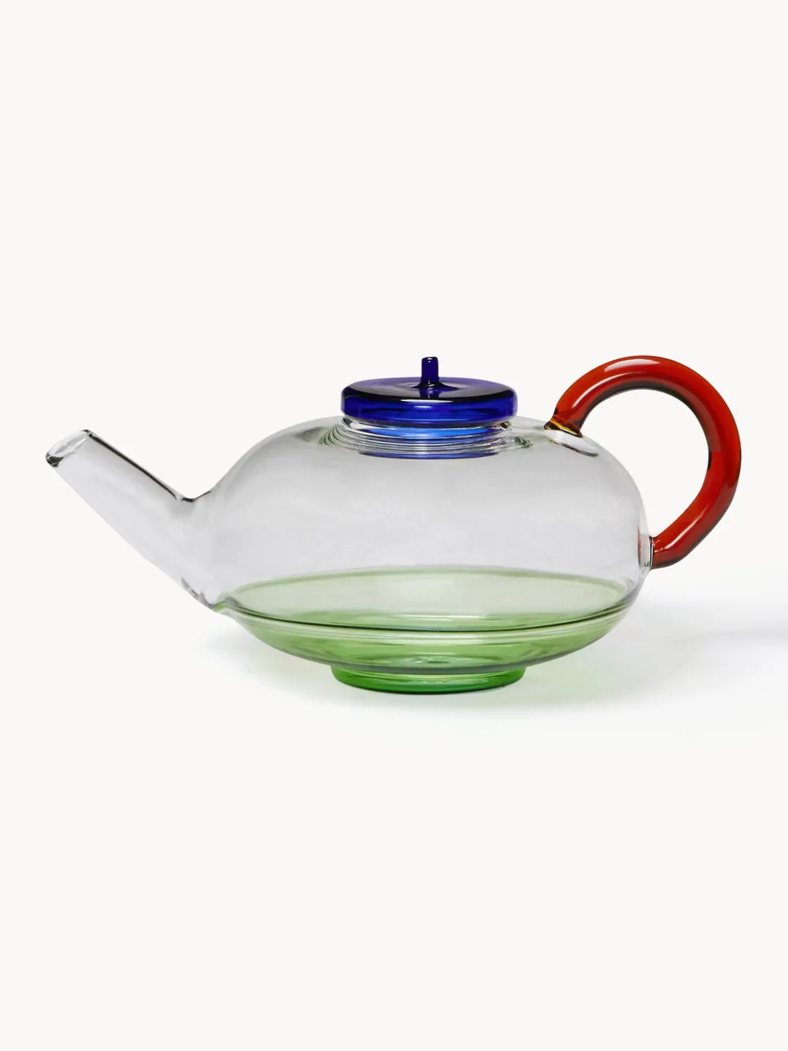 New Hübsch Théière soufflée bouche NoRush, 900 ml