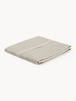 Best The Organic Company Torchon en coton bio Lupin Beige clair, vert menthe