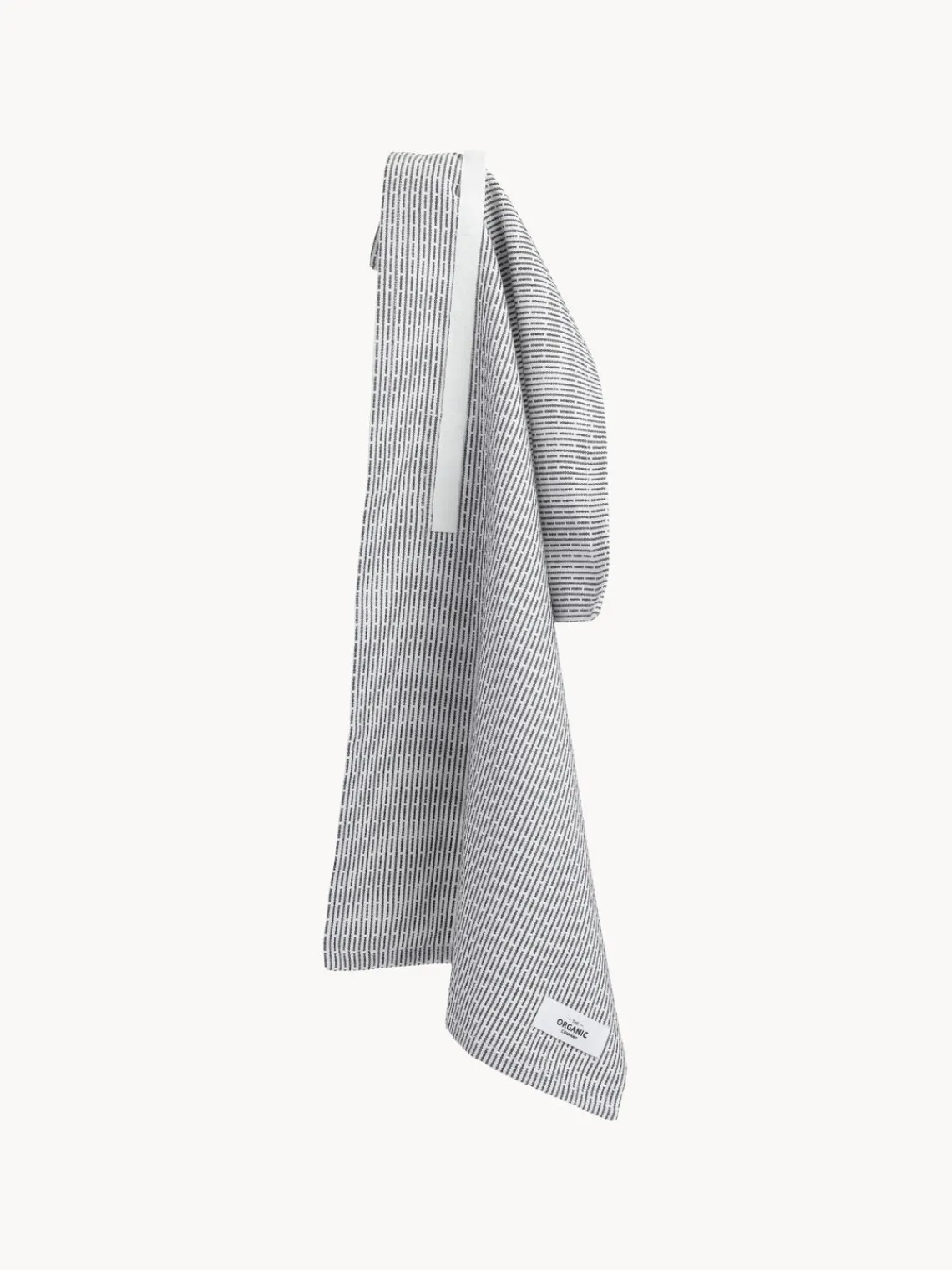 Discount The Organic Company Torchon en coton bio Lupin Blanc, anthracite