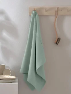 Discount The Organic Company Torchon en coton bio Tangled Vert sauge