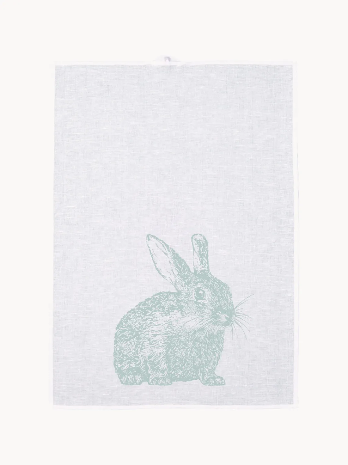 Online Frohstoff Torchon sérigraphié à la main Lapin de Garenne
