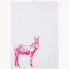 New Frohstoff Torchon sérigraphié à la main Donkey
