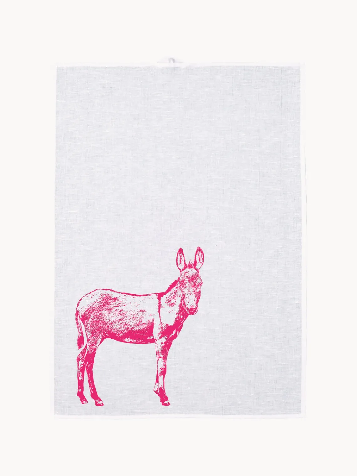 New Frohstoff Torchon sérigraphié à la main Donkey