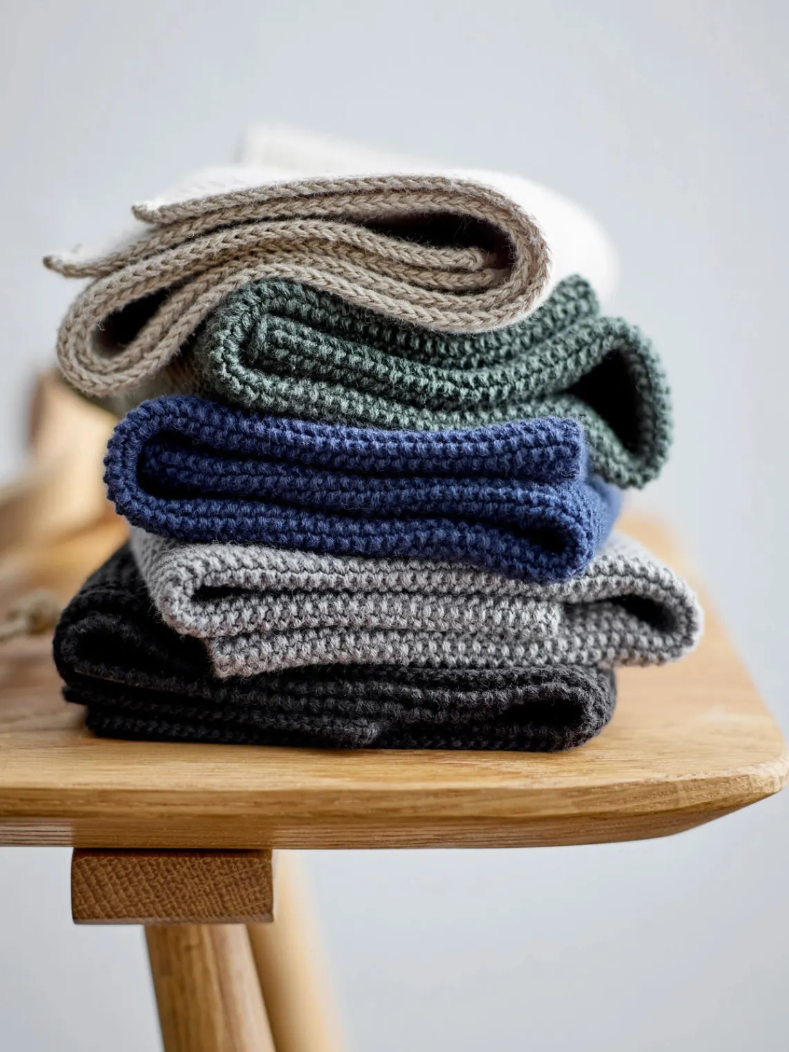 Fashion Södahl Torchons en coton Soft, 3 pièces Noir
