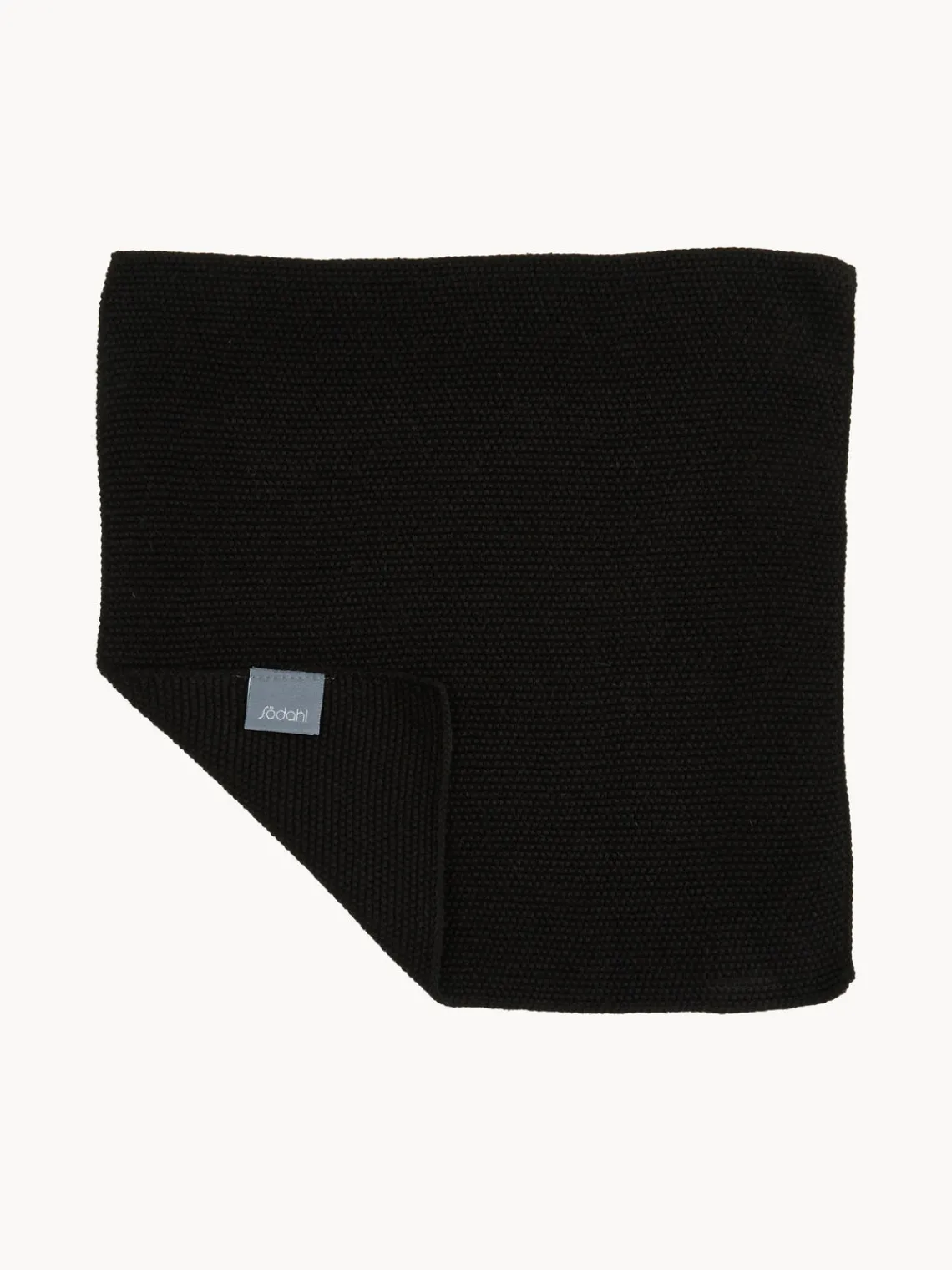 Fashion Södahl Torchons en coton Soft, 3 pièces Noir