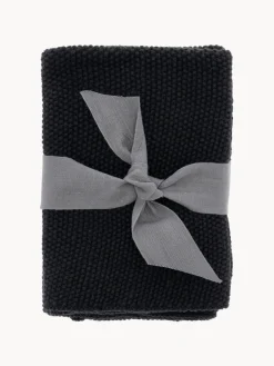 Fashion Södahl Torchons en coton Soft, 3 pièces Noir