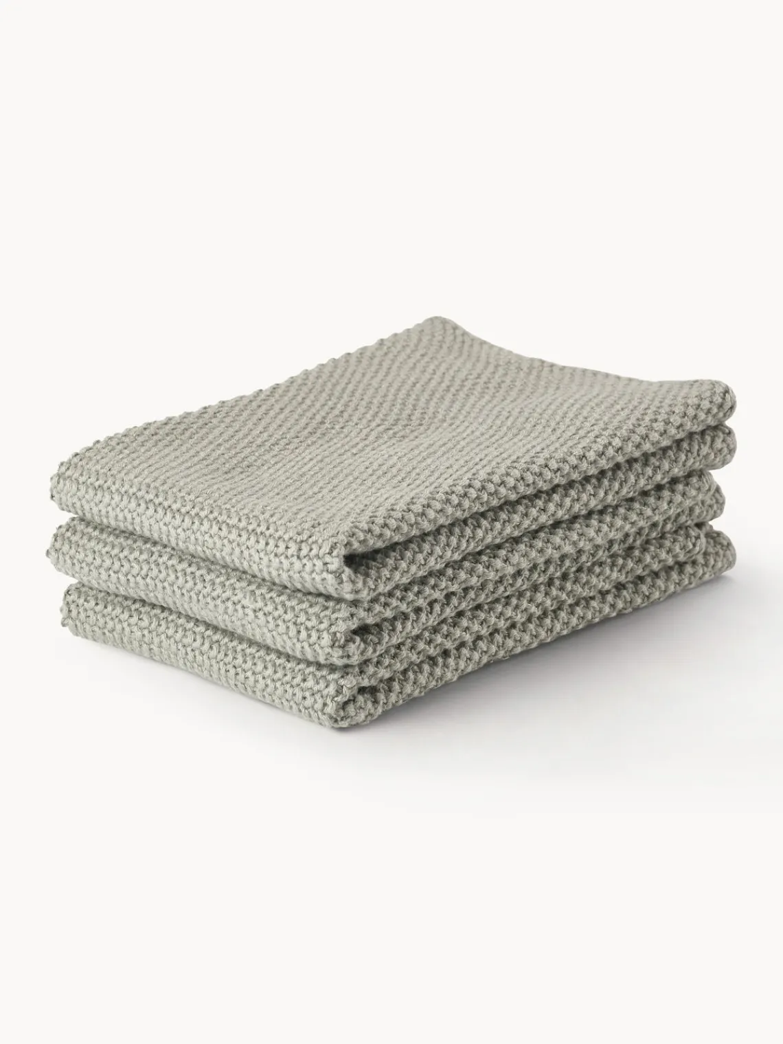Hot Zone Denmark Torchons lavables en coton , 3 pièces Vert sauge