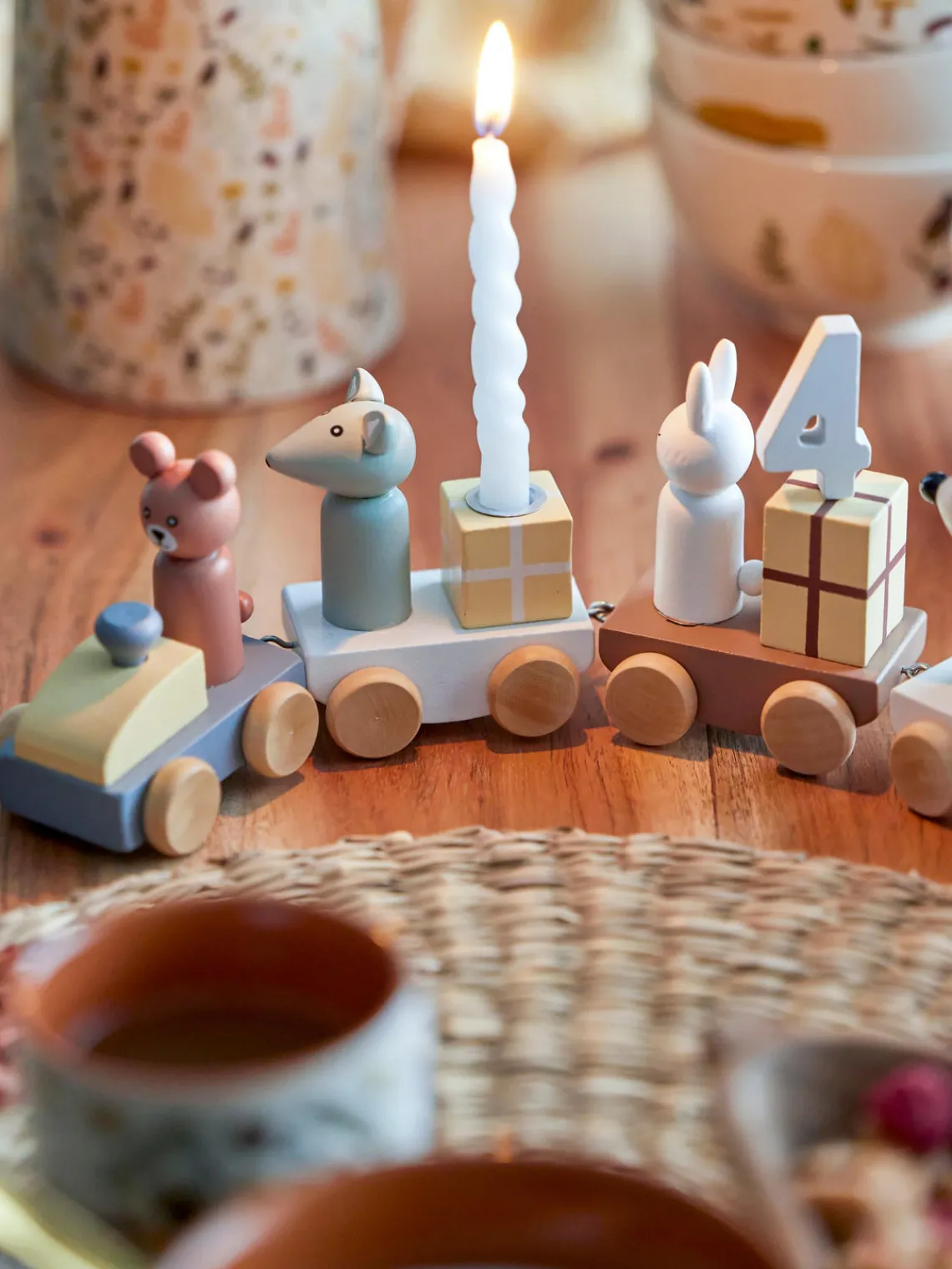 New Bloomingville Mini Train d'anniversaire pour enfant Birthday