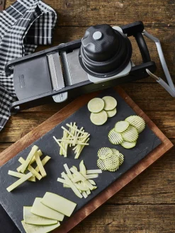 Sale De Buyer Trancheuse à julienne en acier inoxydable Mandoline