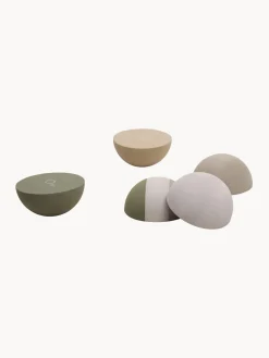 Outlet bObles Tremplins, 6 élém. Vert olive, grège, gris clair