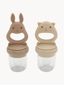 Online Konges Slojd Tétines grignoteuses Bunny, 2 élém. Tons beiges