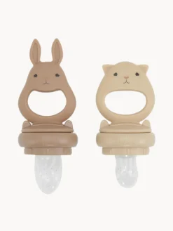 Online Konges Slojd Tétines grignoteuses Bunny, 2 élém. Tons beiges
