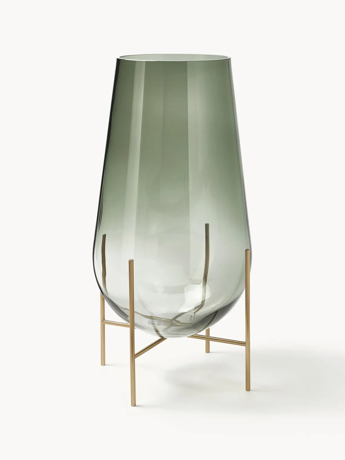 Fashion Audo Copenhagen Vase à poser au sol soufflé bouche Échasse, haut. 60 cm