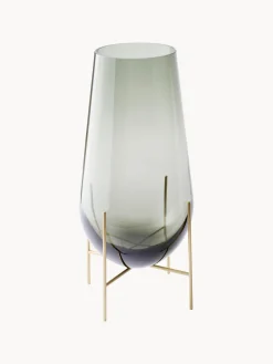 Fashion Audo Copenhagen Vase à poser au sol soufflé bouche Échasse, haut. 28 cm