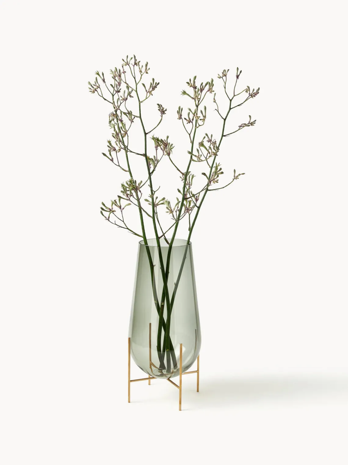 Sale Audo Copenhagen Vase à poser au sol soufflé bouche Échasse, tailles variées