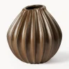 Best Broste Copenhagen Vase artisanal avec émail réactif Wide, haut. 25 cm