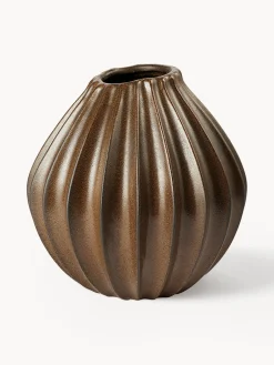 Best Broste Copenhagen Vase artisanal avec émail réactif Wide, haut. 25 cm