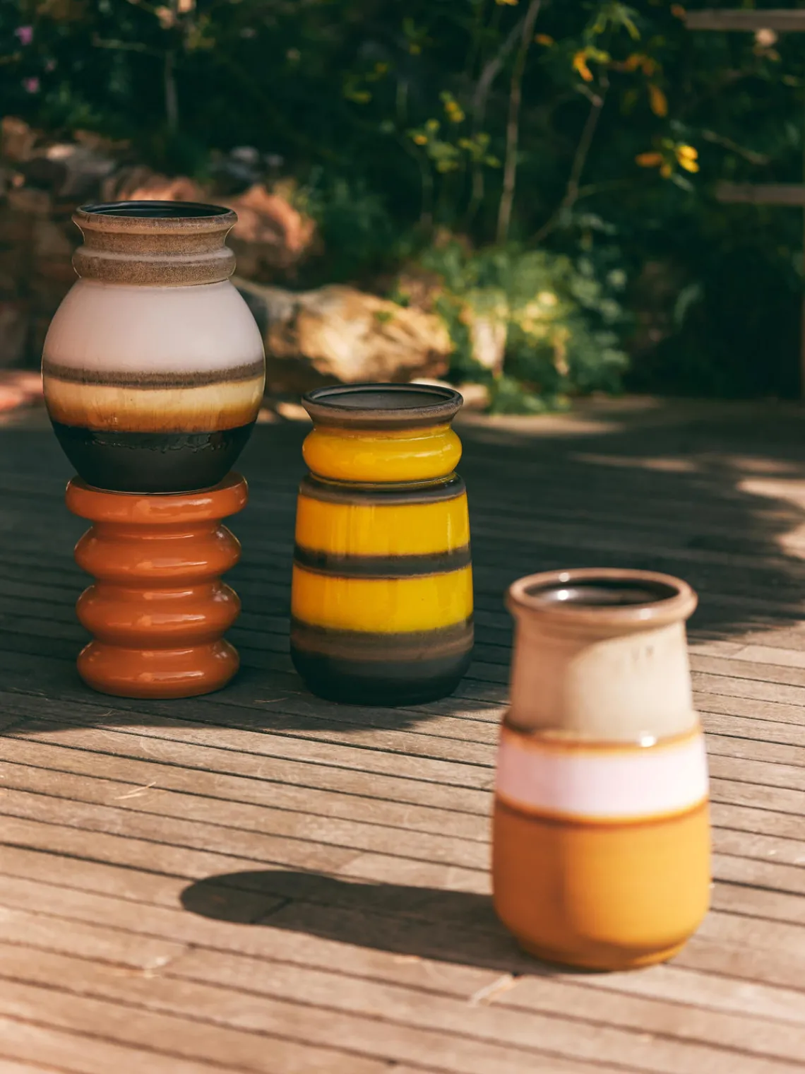 Clearance HKLIVING Vase artisanal en céramique Grand, haut. 47