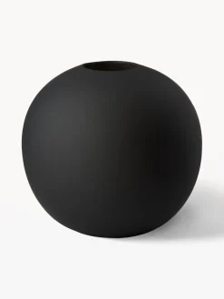 Online Cooee Design Vase boule artisanal Ball, Ø 20 cm Noir