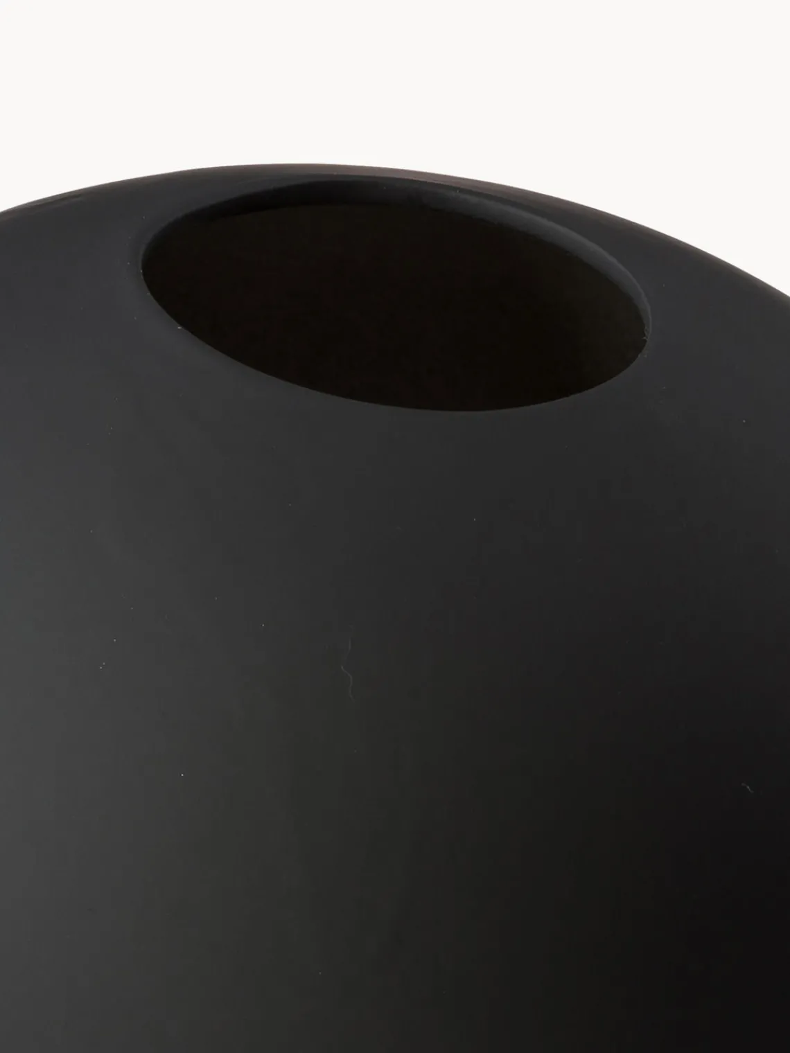 Online Cooee Design Vase boule artisanal Ball, Ø 20 cm Noir