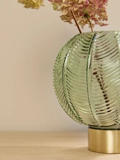 Outlet Bloomingville Vase boule en verre Mickey, haut. 21 cm