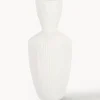 Clearance Bizzotto Vase design en céramique Striped, haut. 47 cm