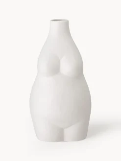 Outlet Bloomingville Vase design en grès Elora, haut. 18 cm