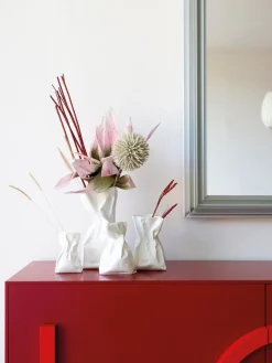 New Driade Vase design en porcelaine Adelaide, haut. 14 cm