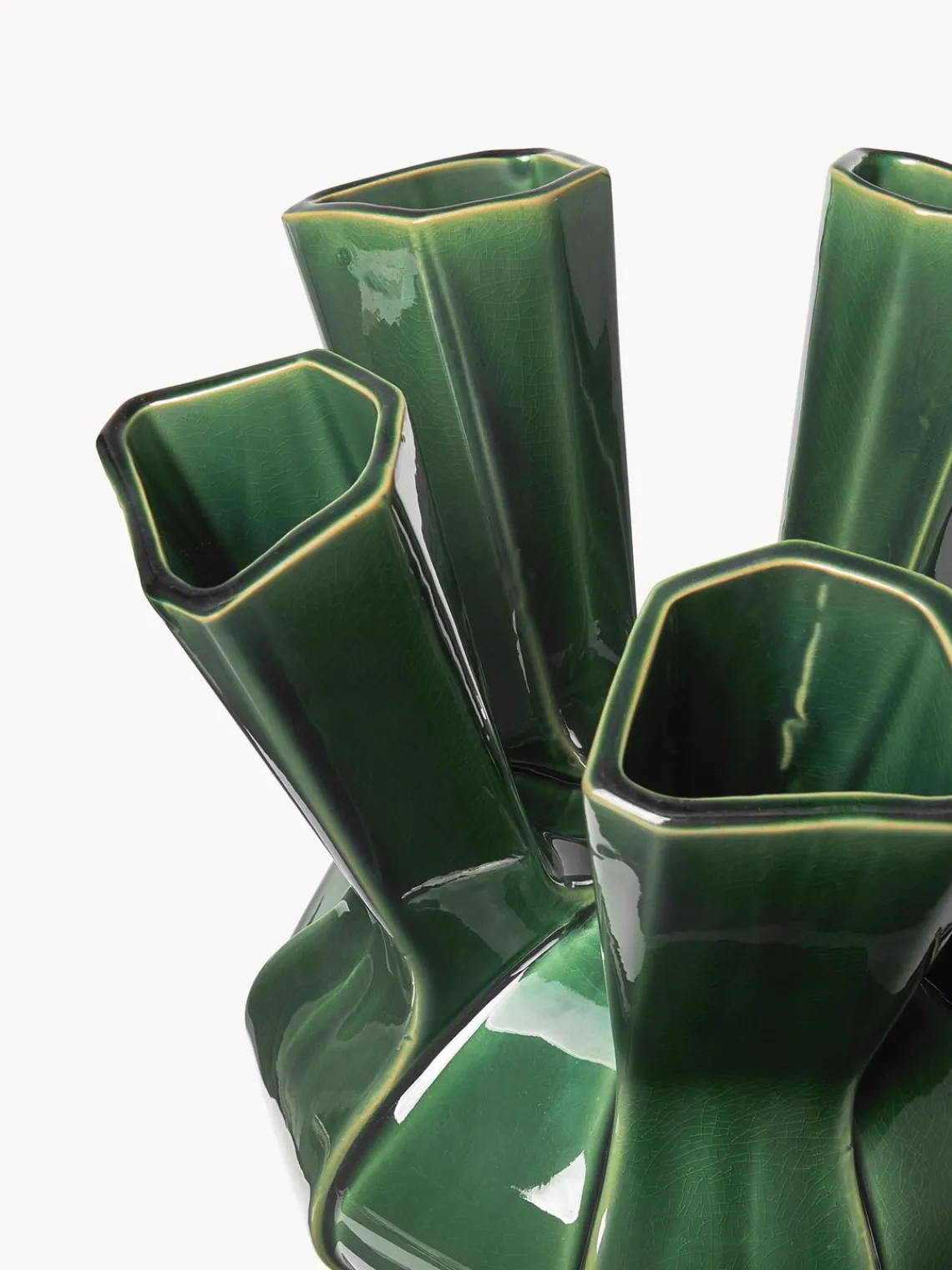 Fashion Pols Potten Vase design en porcelaine Puyi, haut. 34 cm