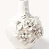 Fashion Pols Potten Vase design en porcelaine Rose, haut. 37 cm