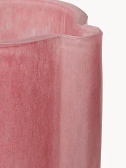 Hot HKLIVING Vase design en verre Flamingo, haut. 25 cm