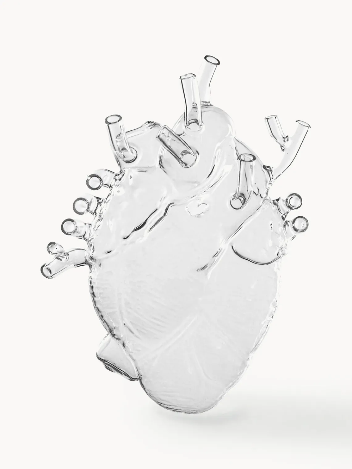 Discount SELETTI Vase design en verre Love in Bloom, haut. 24 cm