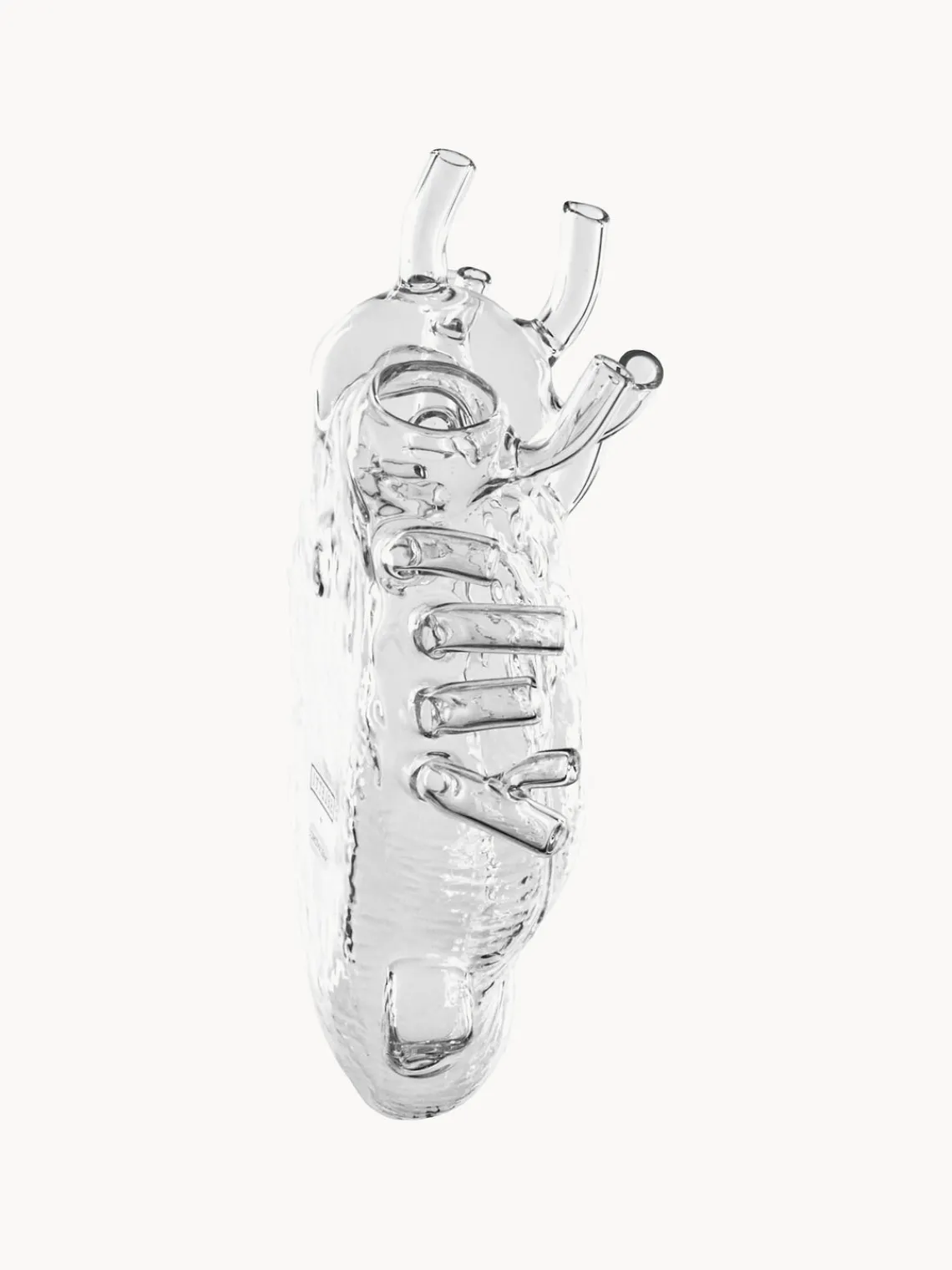 Discount SELETTI Vase design en verre Love in Bloom, haut. 24 cm